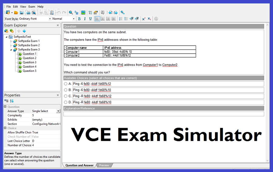 VCE Exam Simulator Crack 